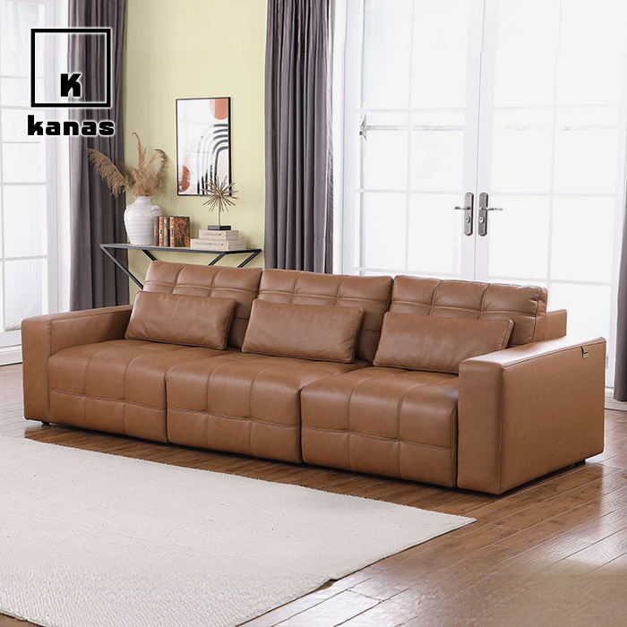armless chaise sofa